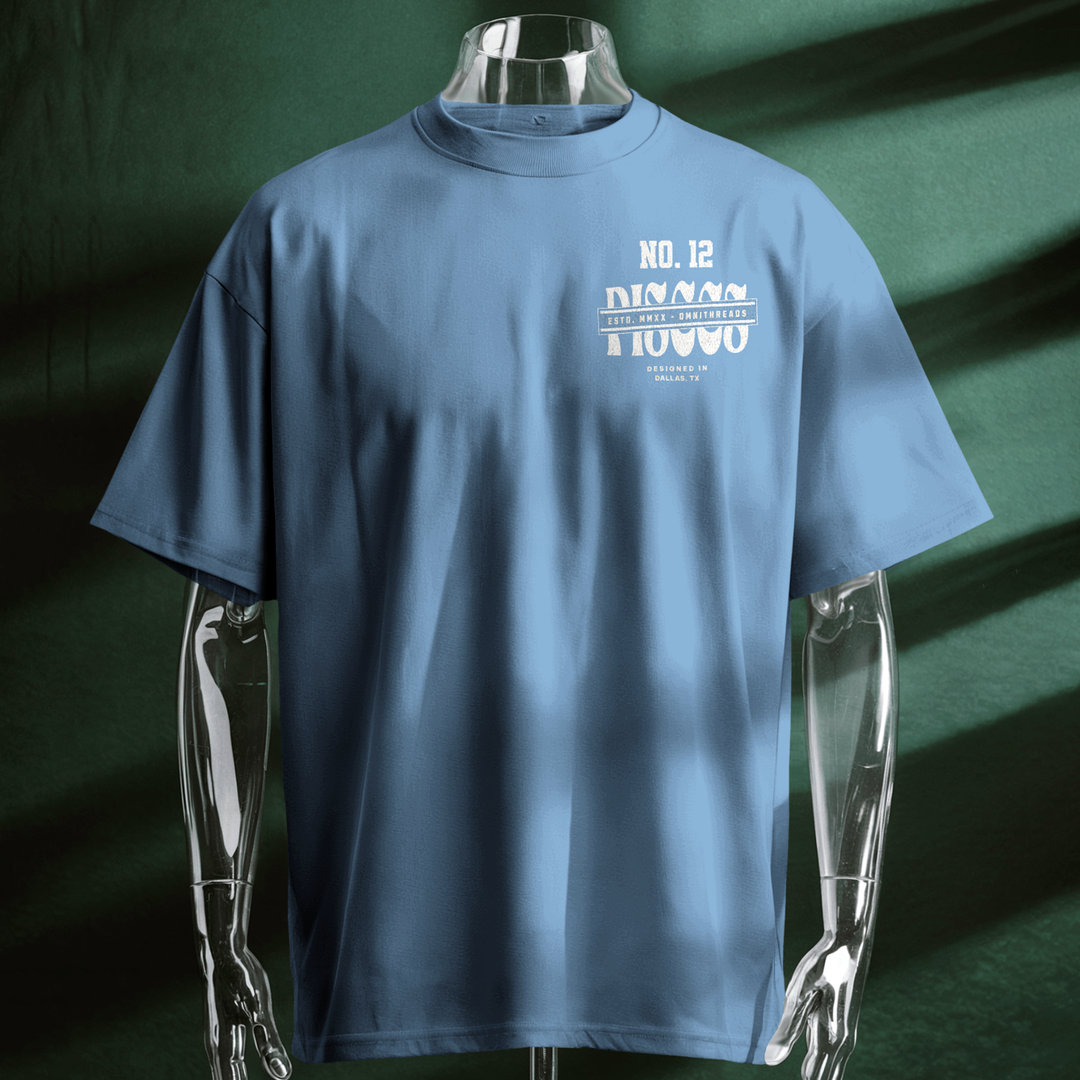 Mystic Pisces - Oversize Deep Drop Shoulder Tee