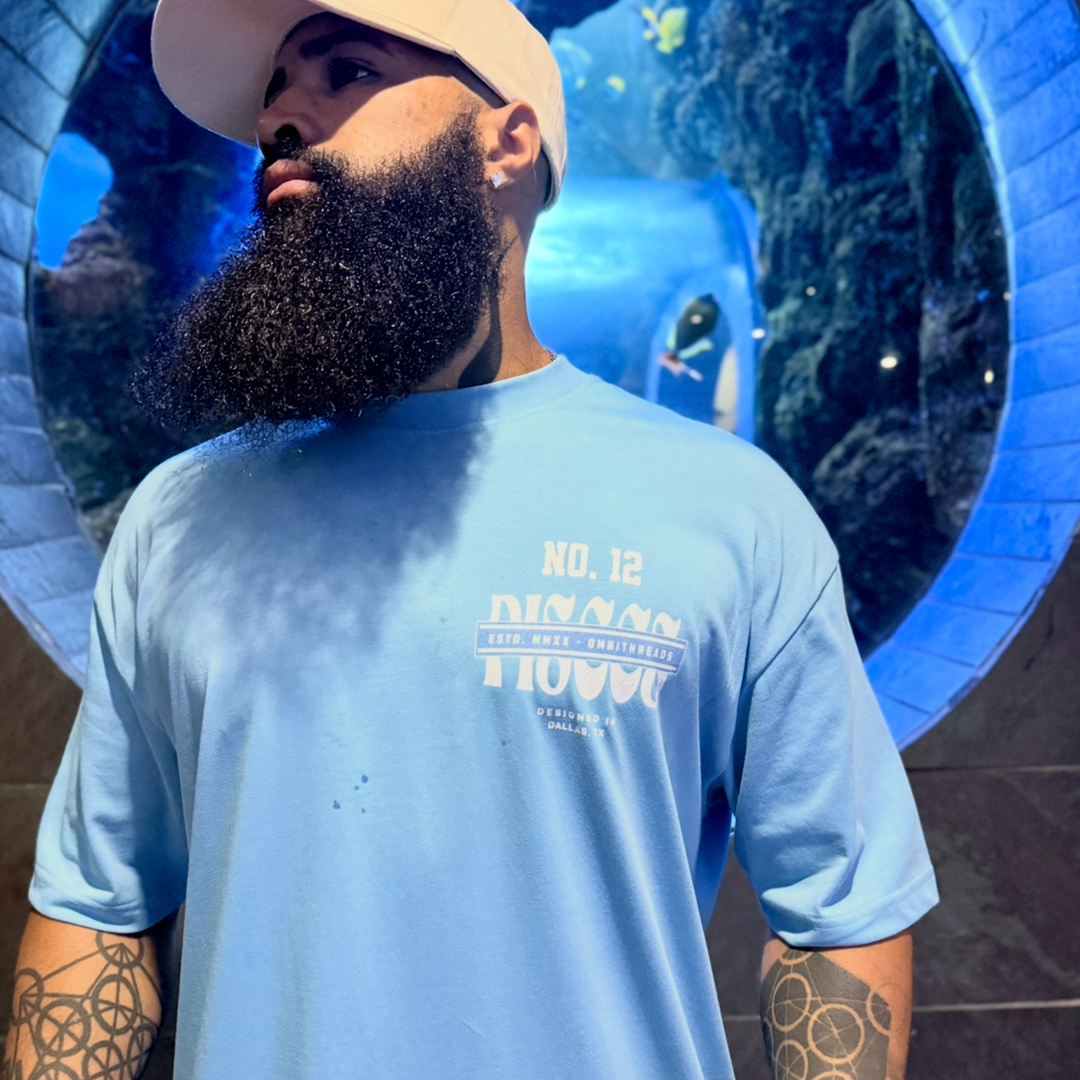 Mystic Pisces - Oversize Deep Drop Shoulder Tee