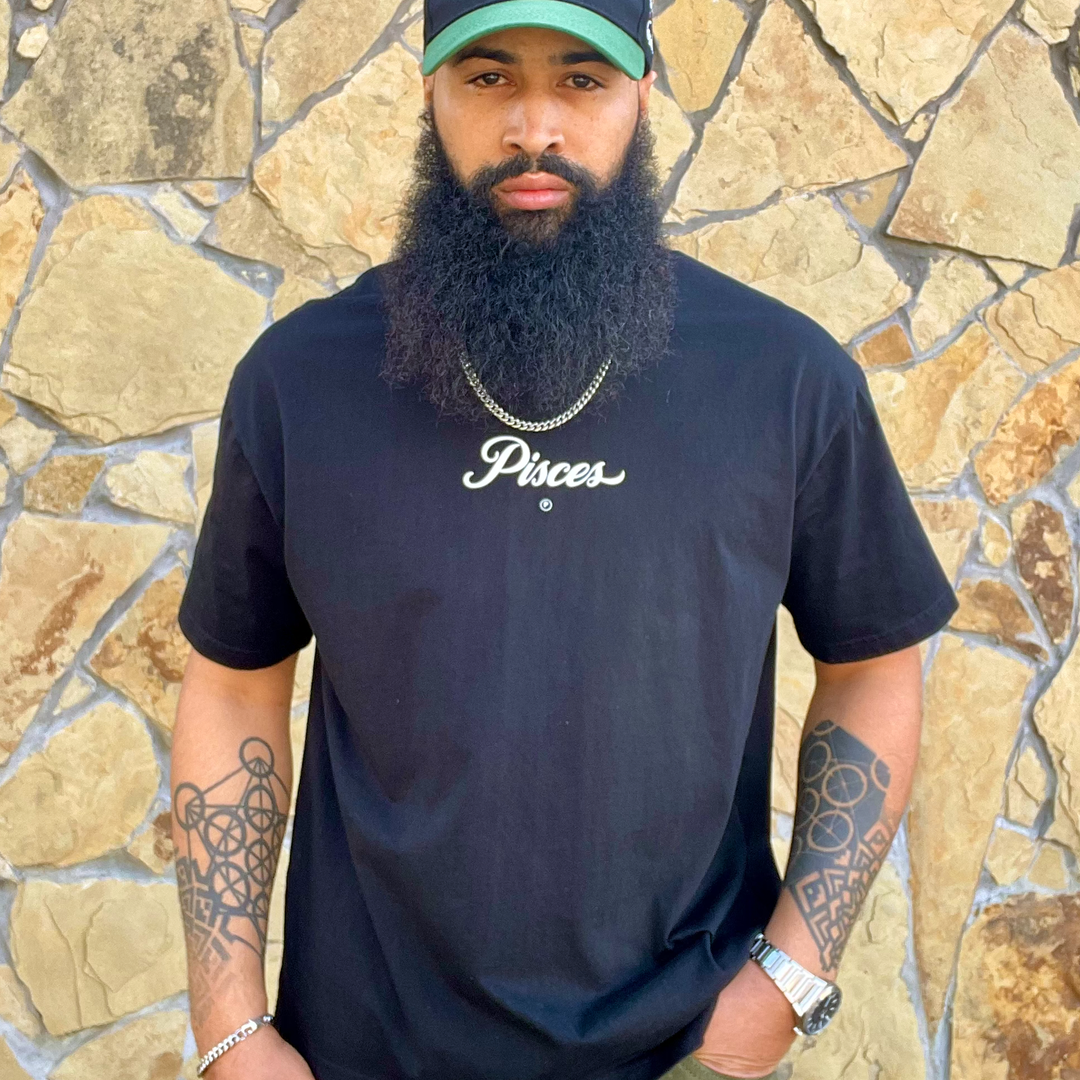 Pisces Potion - Oversize Deep Drop Shoulder Tee