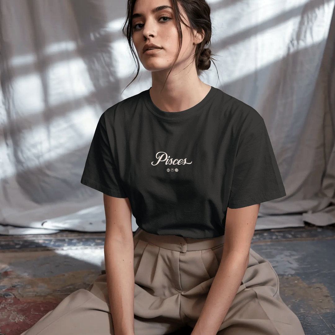 Pisces Potion - Oversize Deep Drop Shoulder Tee