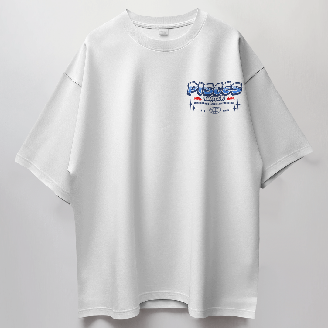 Master Of The Deep - Oversize Deep Drop Shoulder Tee