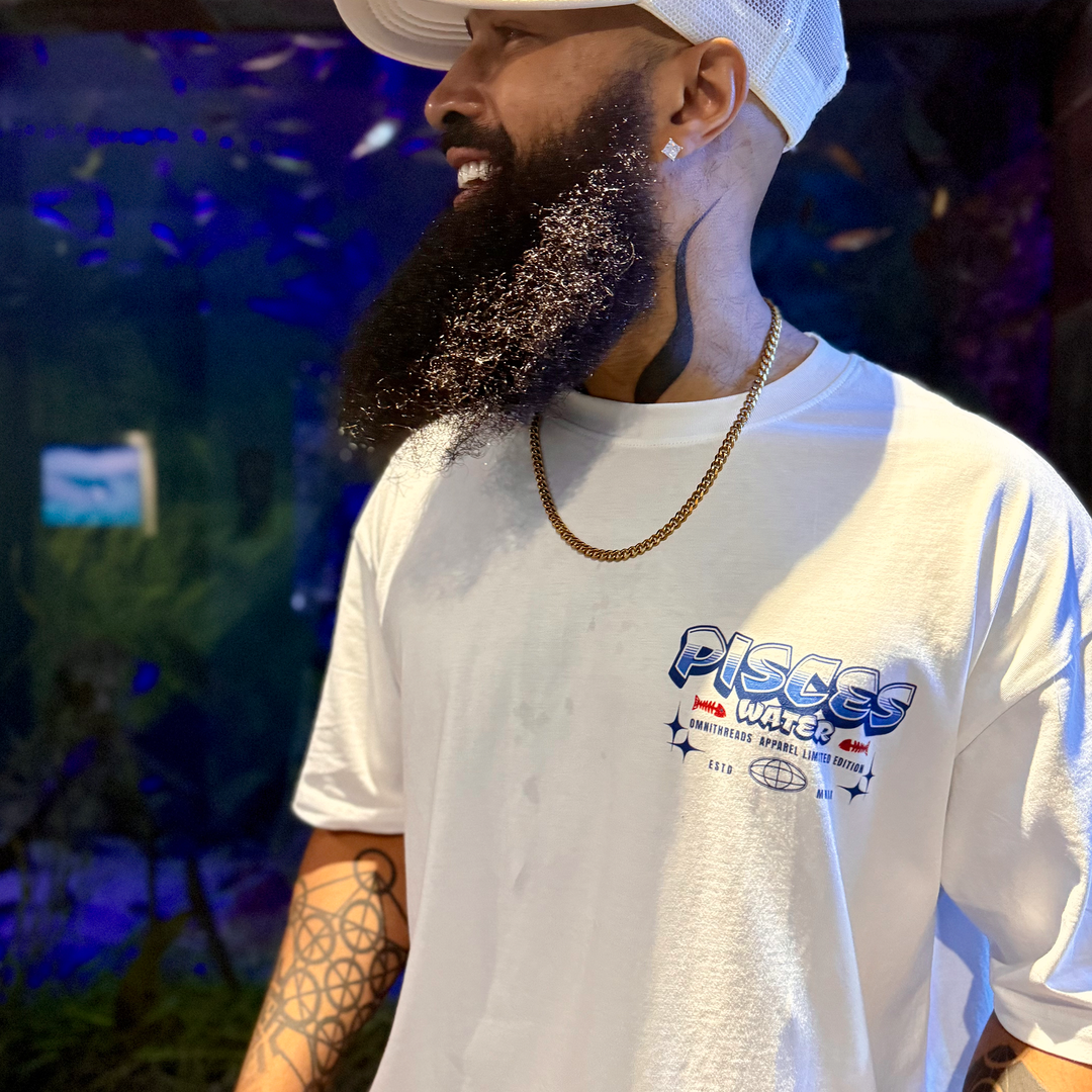 Master Of The Deep - Oversize Deep Drop Shoulder Tee