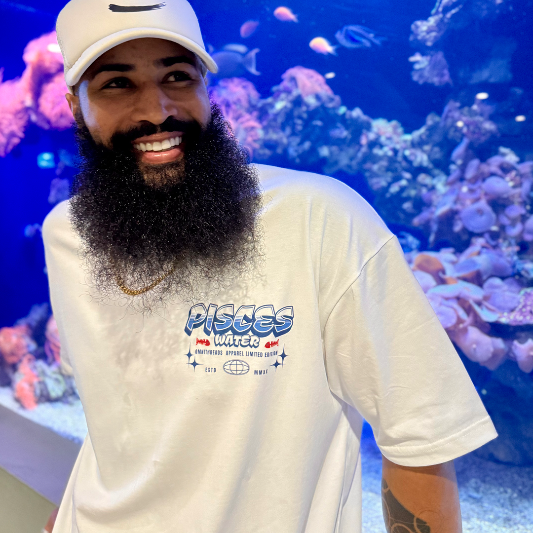 Master Of The Deep - Oversize Deep Drop Shoulder Tee