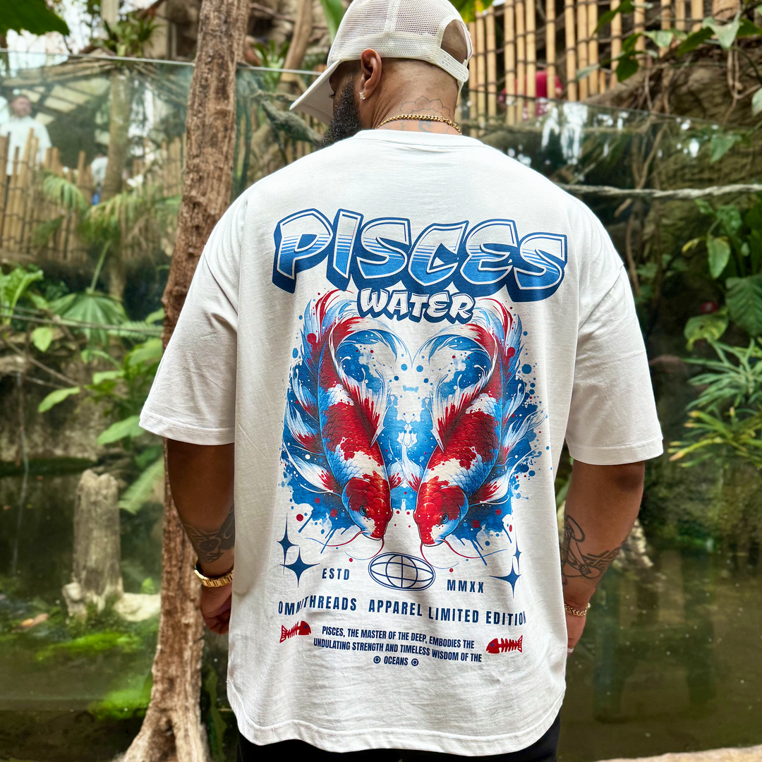 Master Of The Deep - Oversize Deep Drop Shoulder Tee