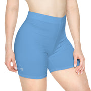 Cancer Blue - Women's Biker Shorts