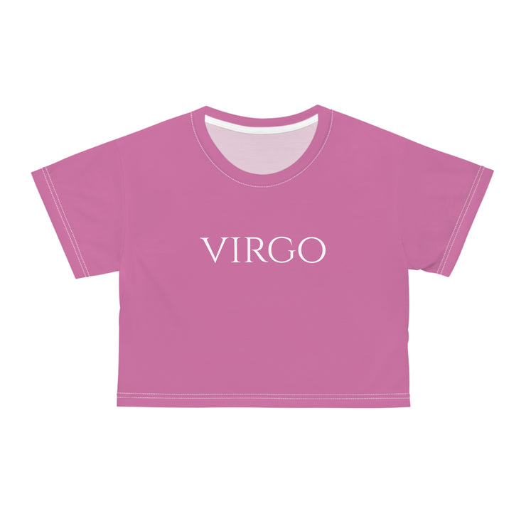 Virgo Minimal Pink - Crop Top