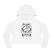 Aquarius Honor - Cropped Hooded Sweatshirt