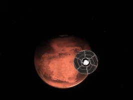 Ares beside the red planet Mars symbolizing courage, conflict, desire, anger, and disciplined action