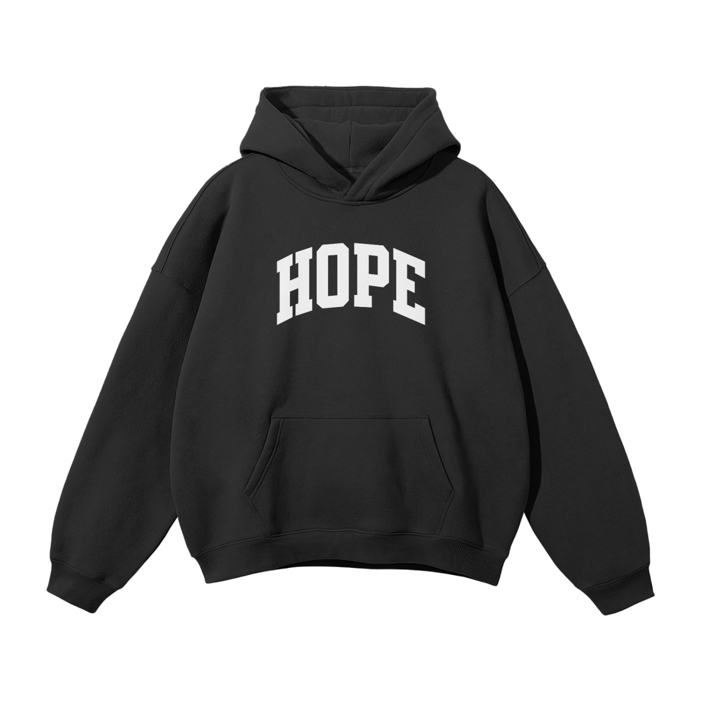 HUMAN HOPE HEAVYWEIGHT HOODIE S Hope - Oversized Streetwear Fleece