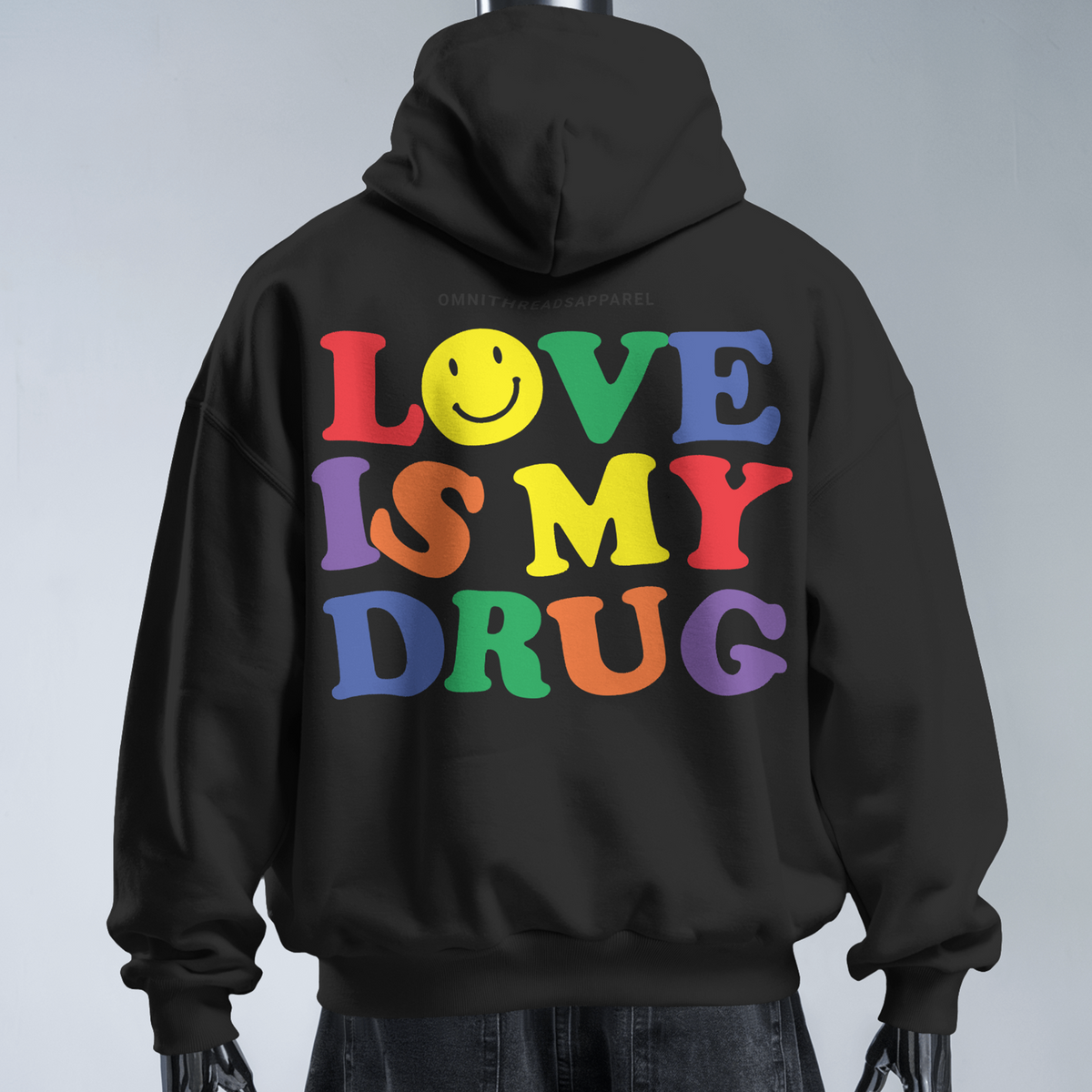 Love Is My Drug - Oversized Hoodie — product image 1