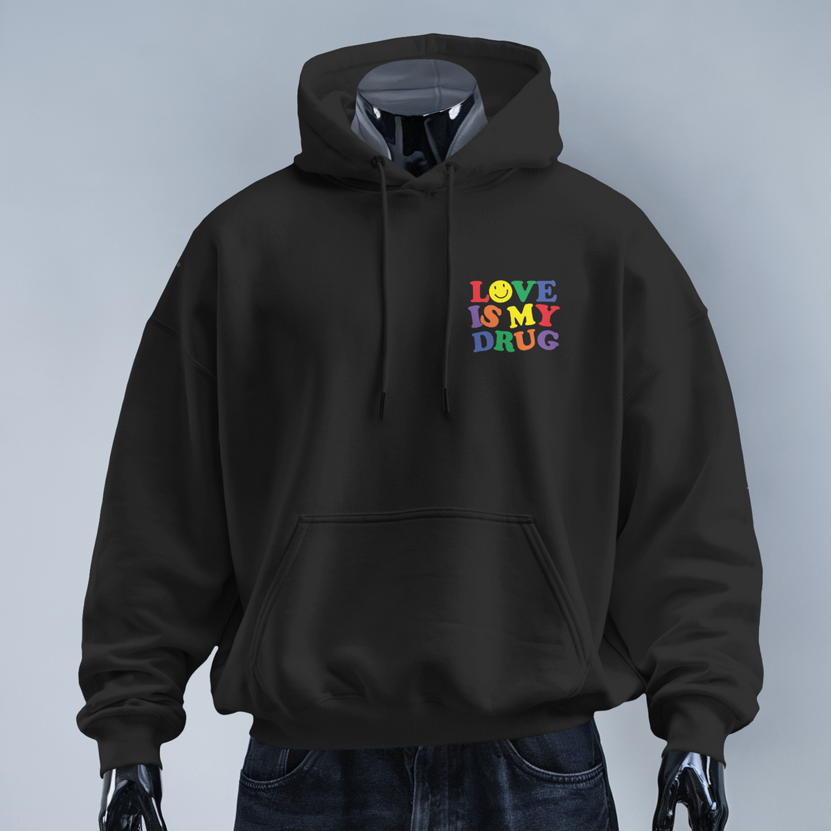 Love Is My Drug - Oversized Hoodie — product image 2