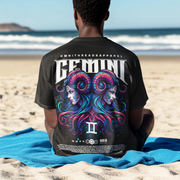 Agile As The Wind - Oversize Deep Drop Shoulder Tee