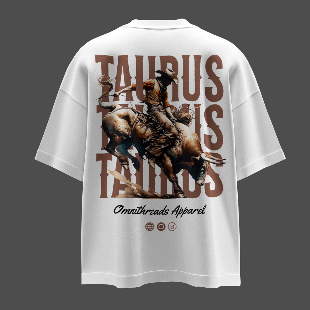 American Taurus - Oversize Deep Drop Shoulder Tee
