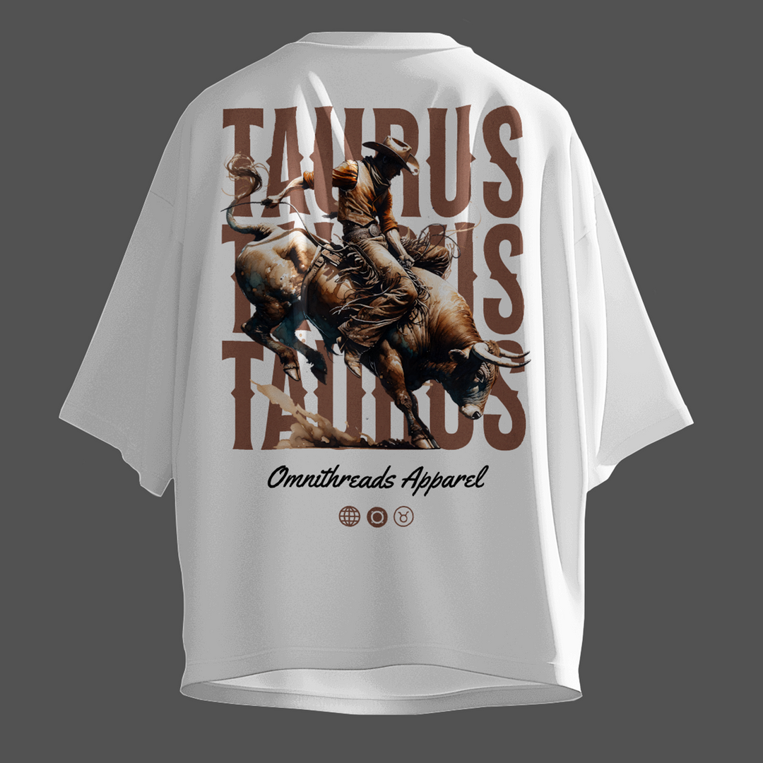 American Taurus - Oversize Deep Drop Shoulder Tee
