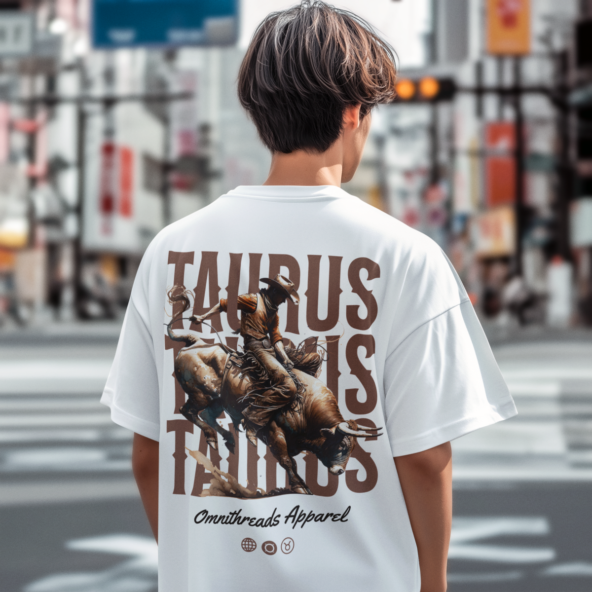American Taurus - Oversized Drop Shoulder Tee — product image 1