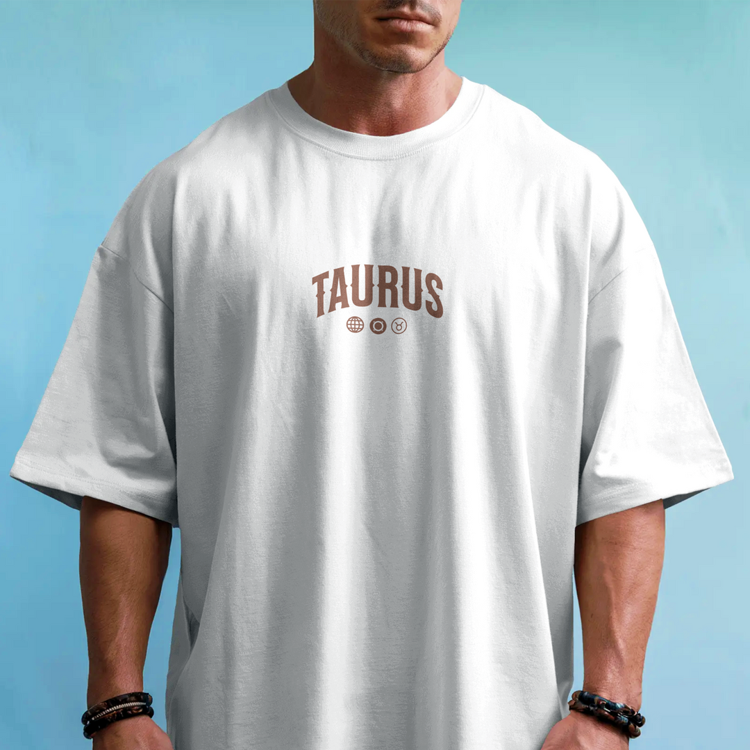 American Taurus - Oversize Deep Drop Shoulder Tee