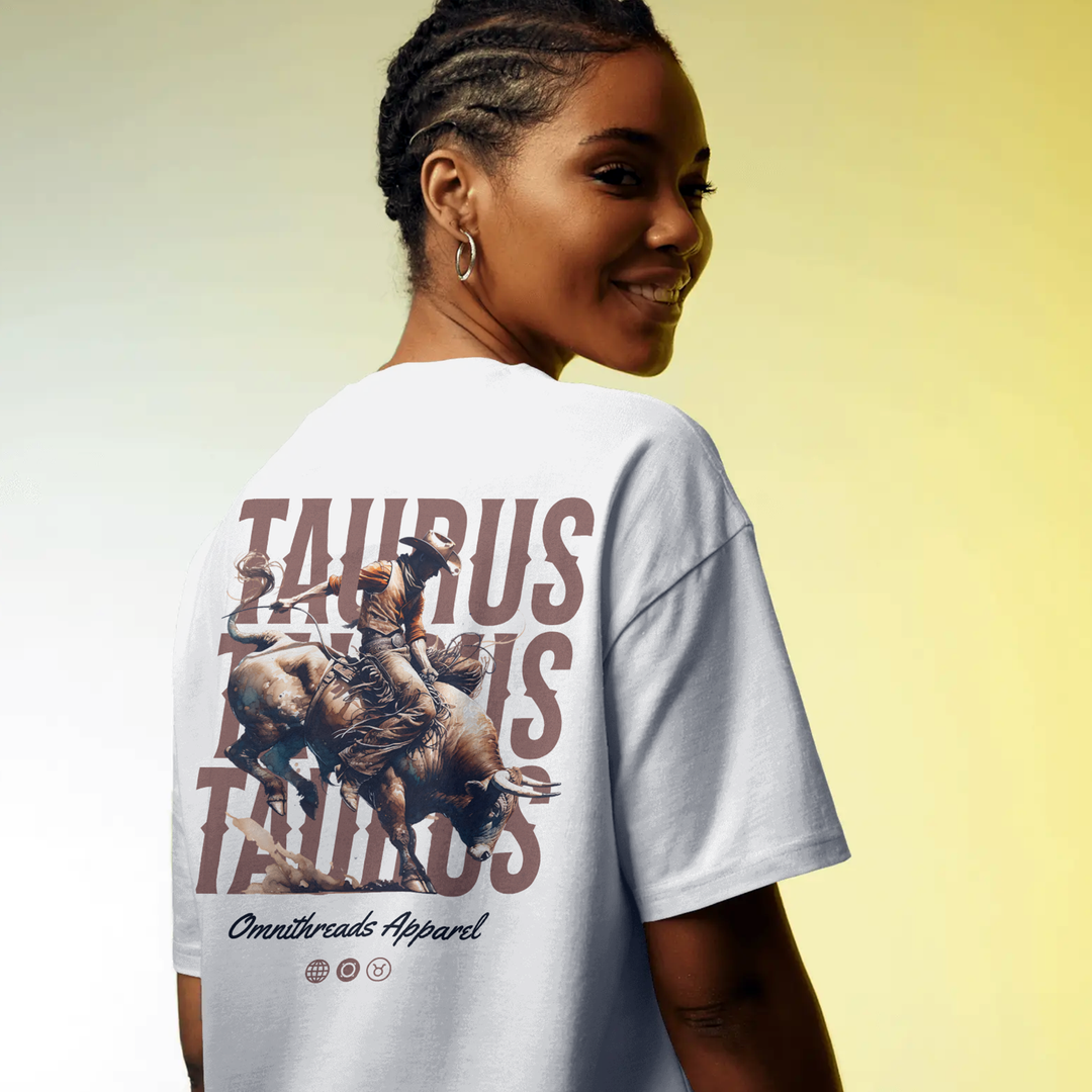 American Taurus - Oversize Deep Drop Shoulder Tee