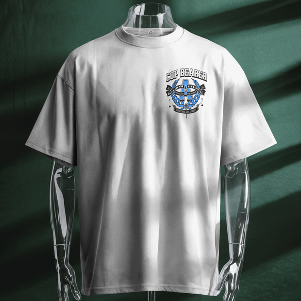 Aquarius Cup Bearer - Oversize Deep Drop Shoulder Tee