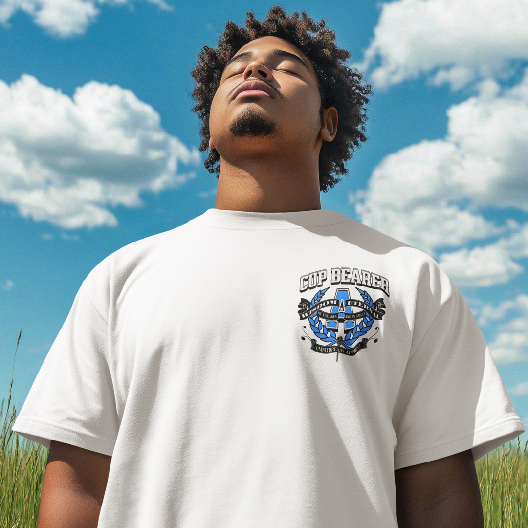Aquarius Cup Bearer - Oversize Deep Drop Shoulder Tee