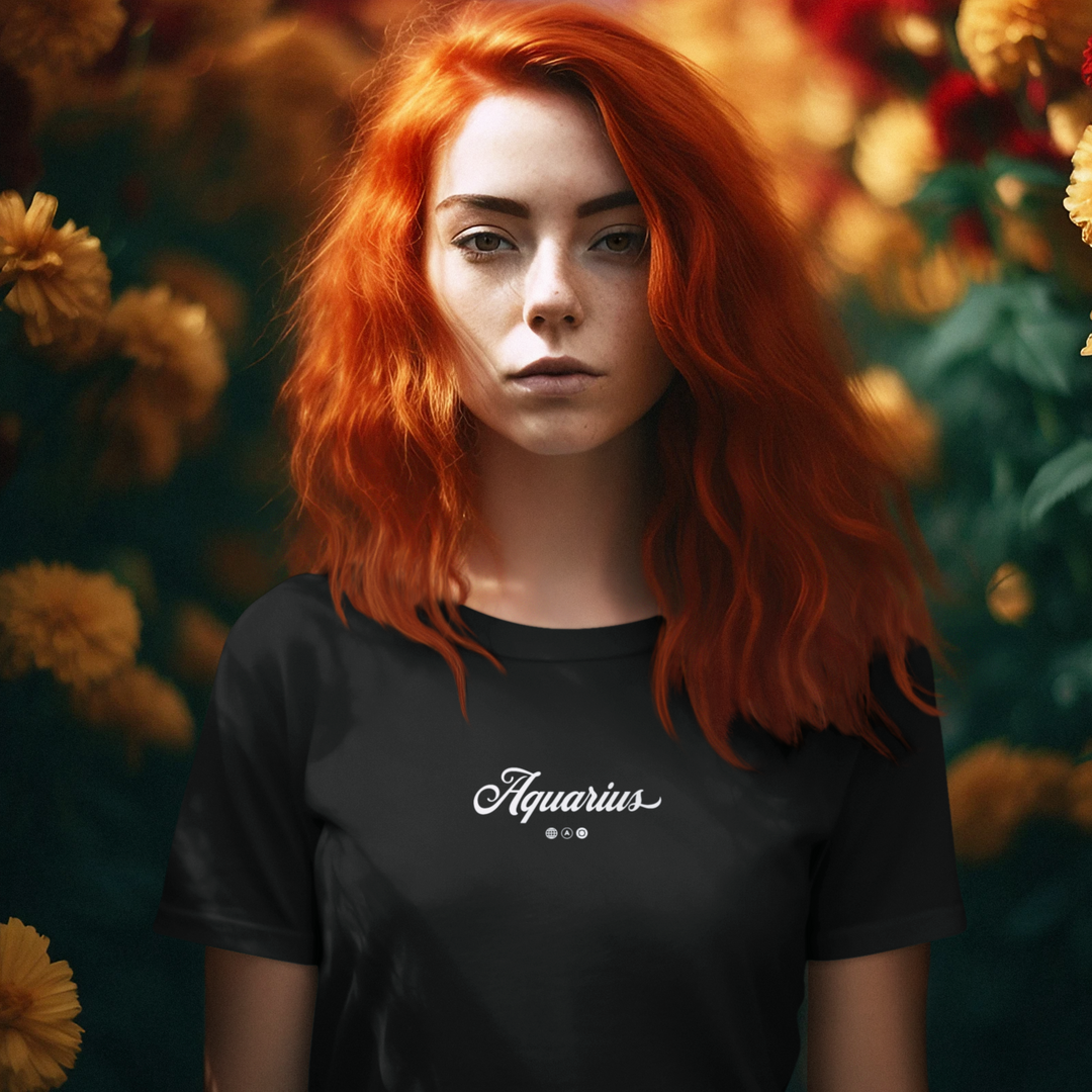 Aquarius Potion - Oversize Deep Drop Shoulder Tee