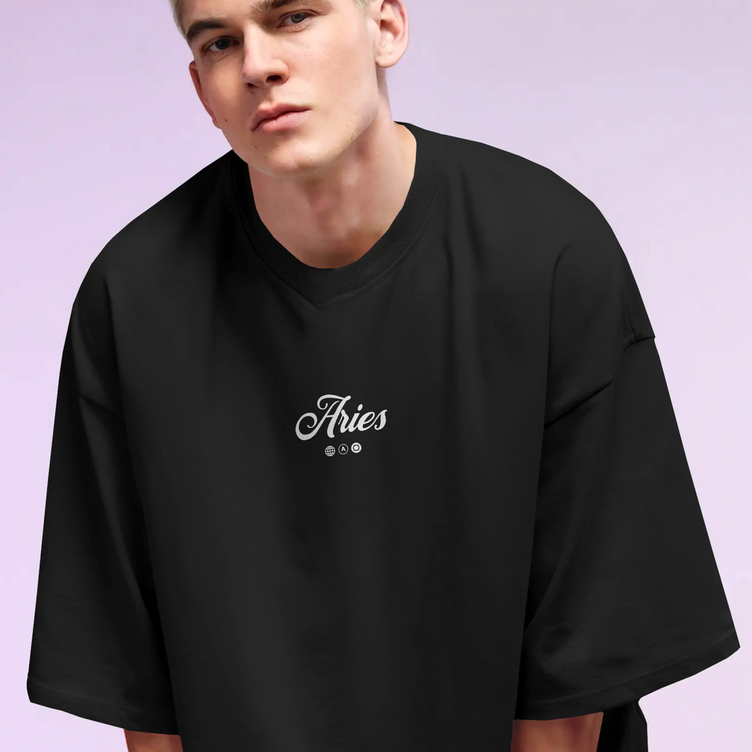 Aries Potion - Oversize Deep Drop Shoulder Tee