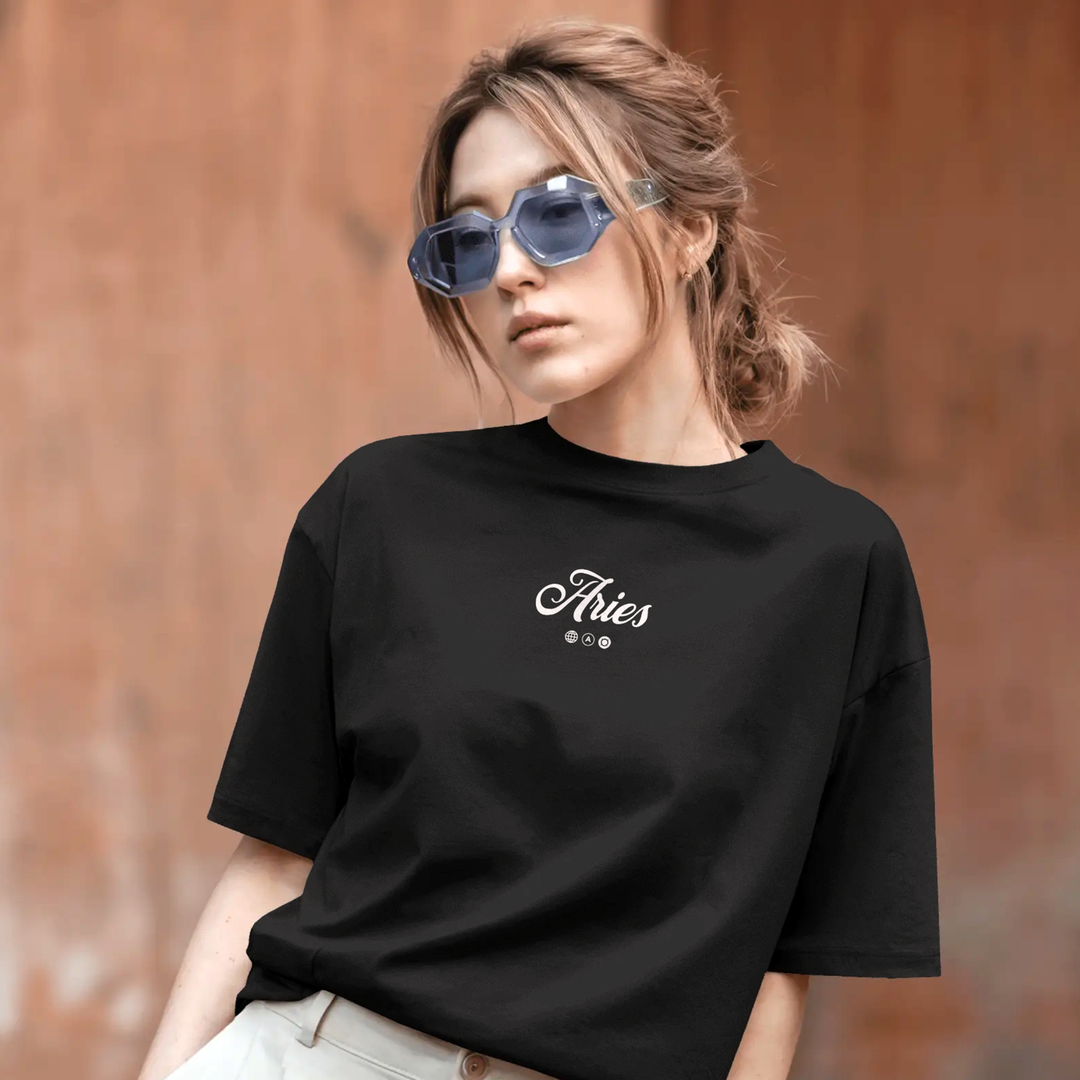 Aries Potion - Oversize Deep Drop Shoulder Tee