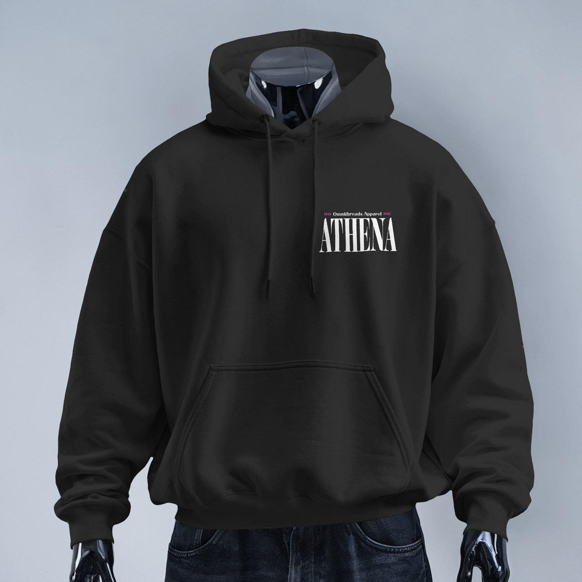 Athena the Guardian of Wisdom - Oversized Hoodie — product image 2