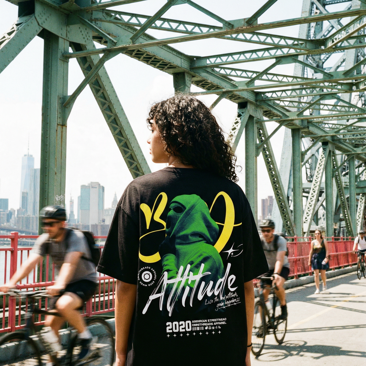 Bad Attitude - Oversized Drop Shoulder Tee — product image 10