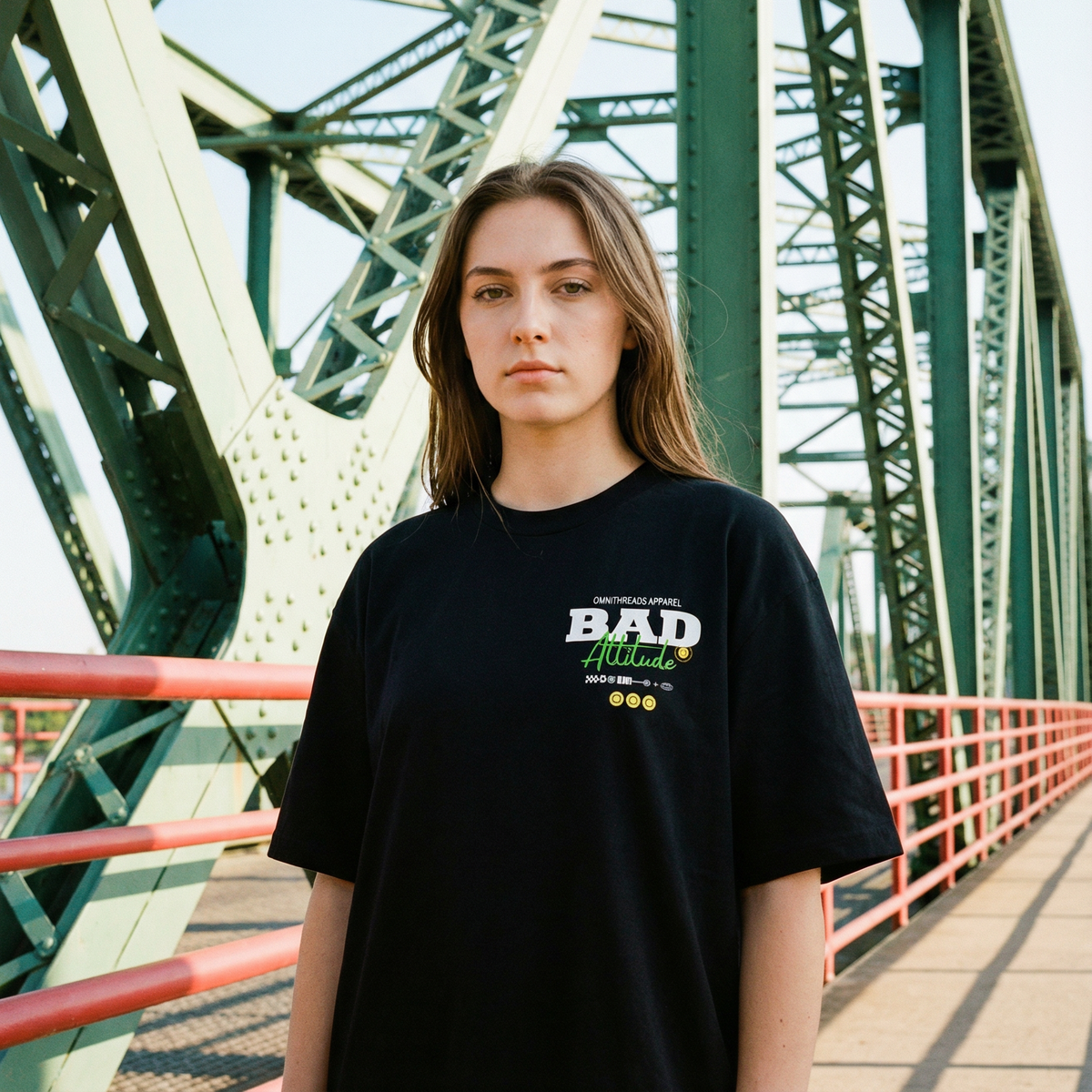 Bad Attitude - Oversized Drop Shoulder Tee — product image 8