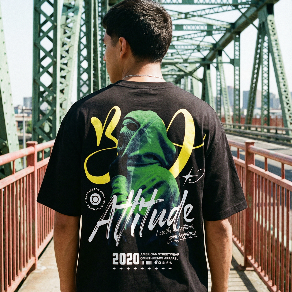 Bad Attitude - Oversized Drop Shoulder Tee — product image 9