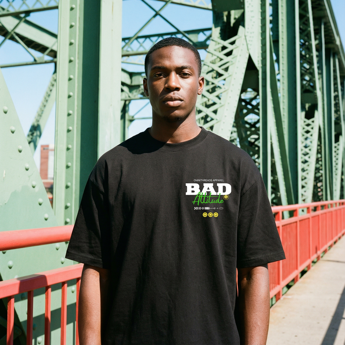 Bad Attitude - Oversized Drop Shoulder Tee — product image 7