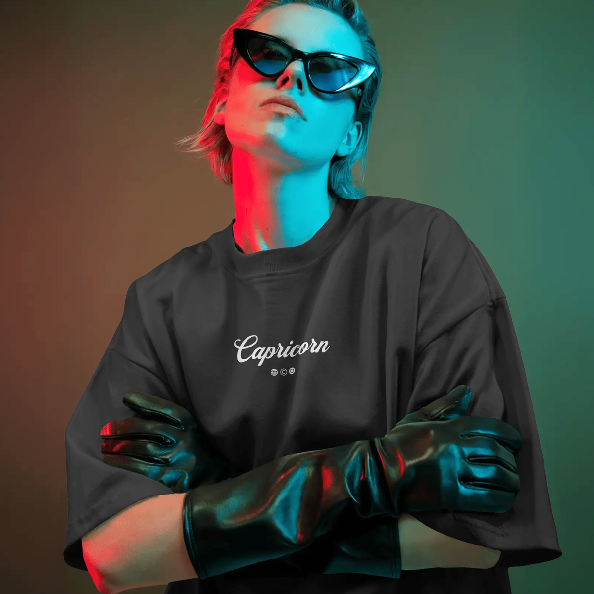 Capricorn Potion - Oversized Drop Shoulder Tee — product image 1