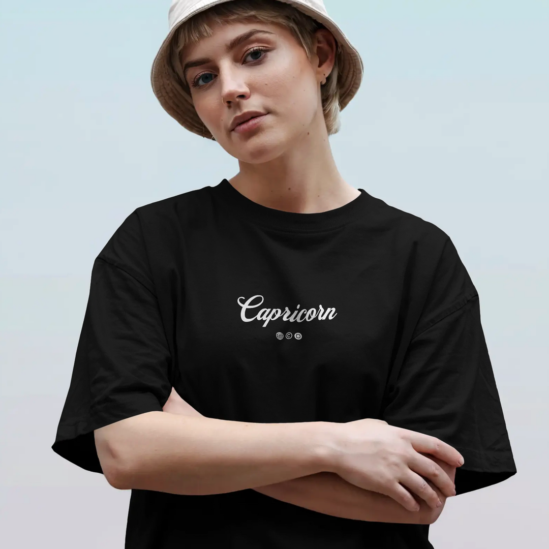 Capricorn Potion - Oversize Deep Drop Shoulder Tee