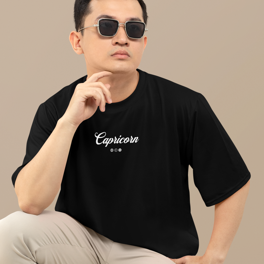 Capricorn Potion - Oversize Deep Drop Shoulder Tee