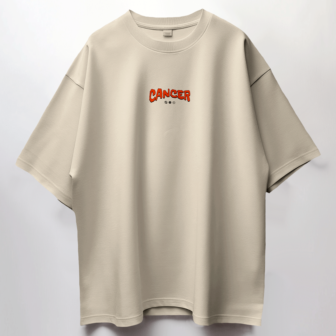 Chief Cancer - Oversize Deep Drop Shoulder Tee
