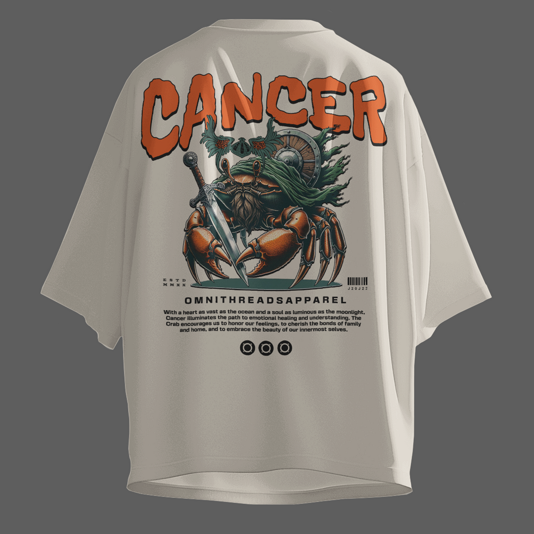 Chief Cancer - Oversize Deep Drop Shoulder Tee