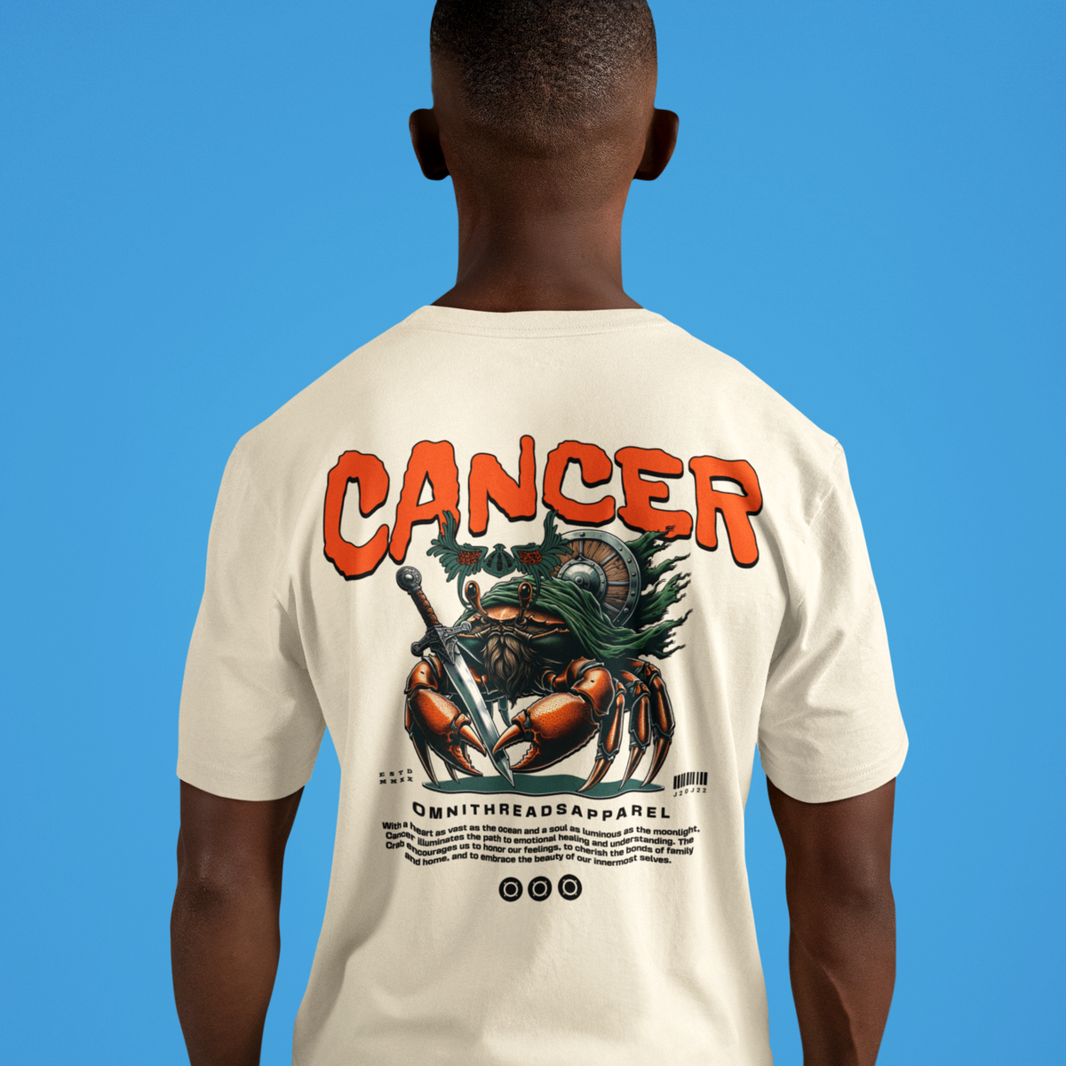Chief Cancer - Oversized Drop Shoulder Tee — product image 1
