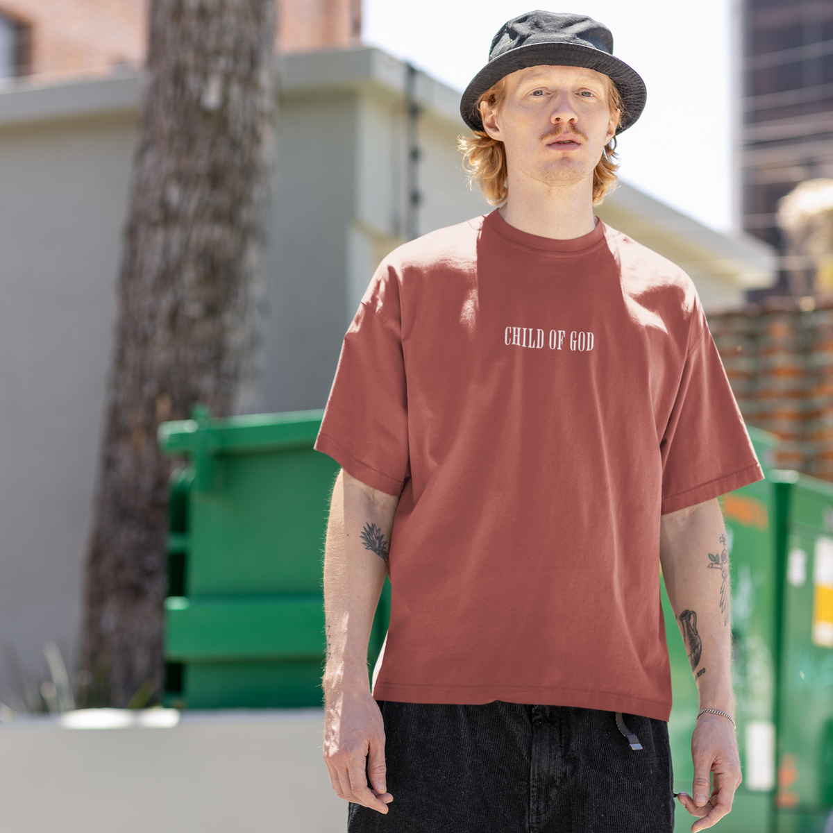 Child Of God - Oversized Drop Shoulder Tee — product image 3