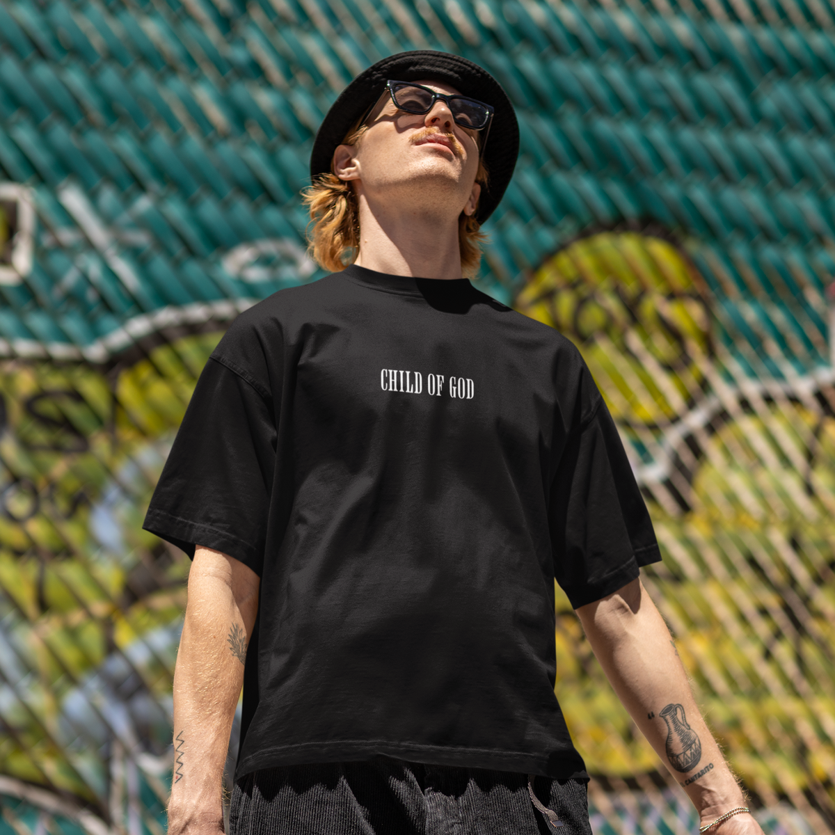 Child Of God - Oversized Drop Shoulder Tee — product image 1