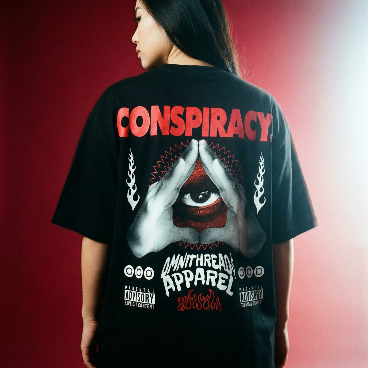 Conspiracy - Oversized Drop Shoulder Tee — product image 2