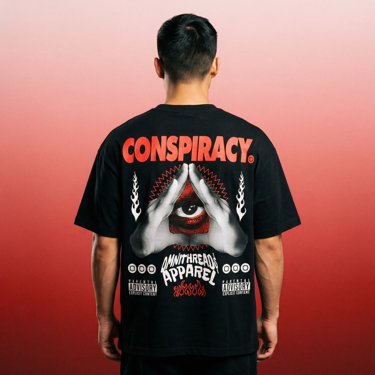 Conspiracy - Oversized Drop Shoulder Tee — product image 1