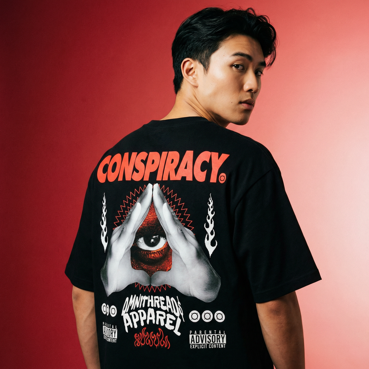 Conspiracy - Oversized Drop Shoulder Tee — product image 9