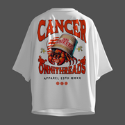 Cup of Crabby Cancer - Oversize Deep Drop Shoulder Tee