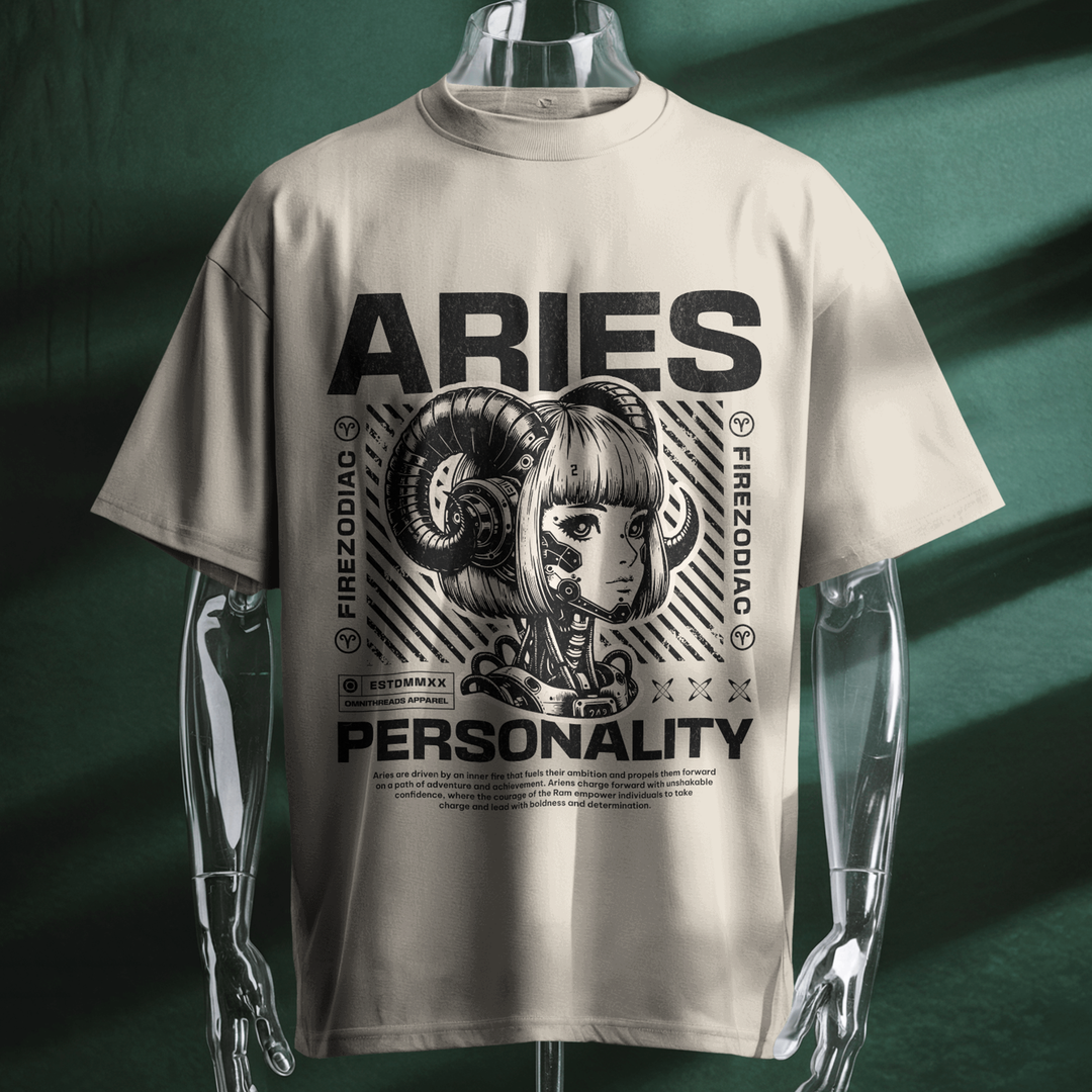 Aries Deus Ex Machina - Oversize Deep Drop Shoulder Tee