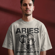 Aries Deus Ex Machina - Oversize Deep Drop Shoulder Tee