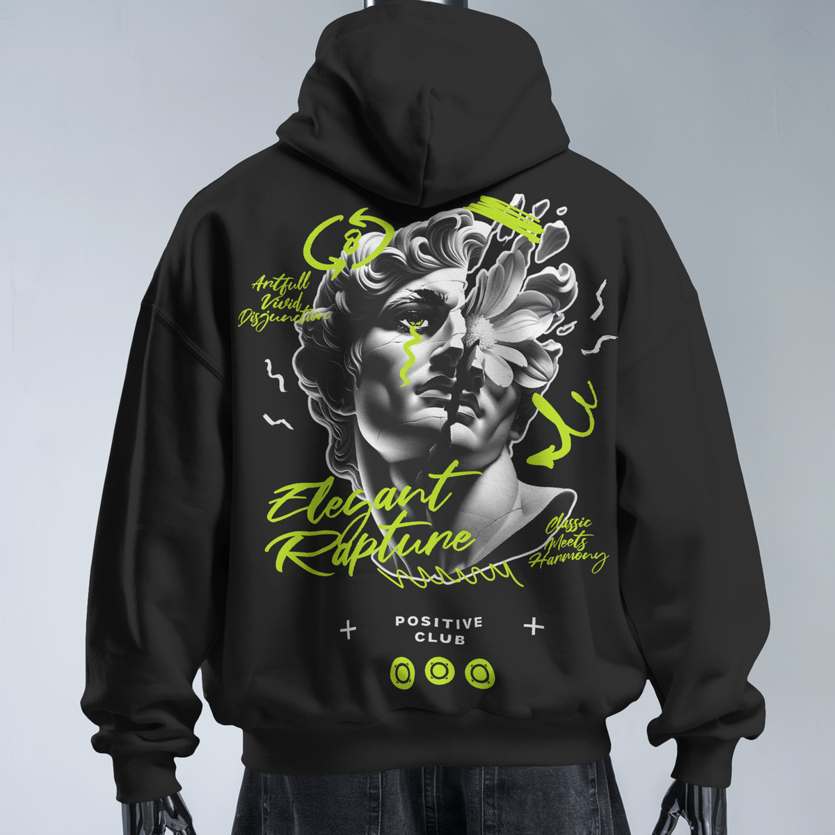 Elegant Rapture - Oversized Hoodie — product image 1