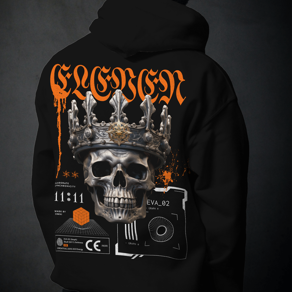 Eleven Eleven Synchronicity 1111 - Oversized Hoodie — product image 9