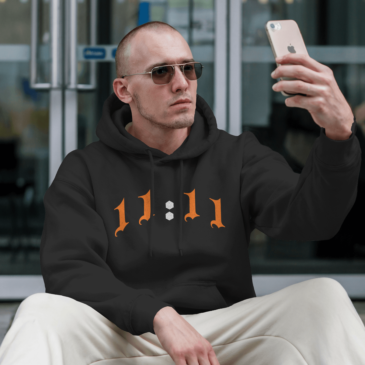Eleven Eleven Synchronicity 1111 - Oversized Hoodie — product image 10