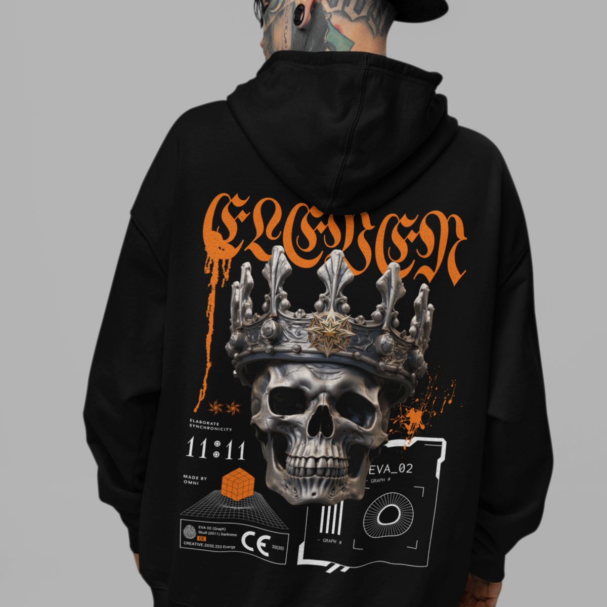 Eleven Eleven Synchronicity 1111 - Oversized Hoodie — product image 5