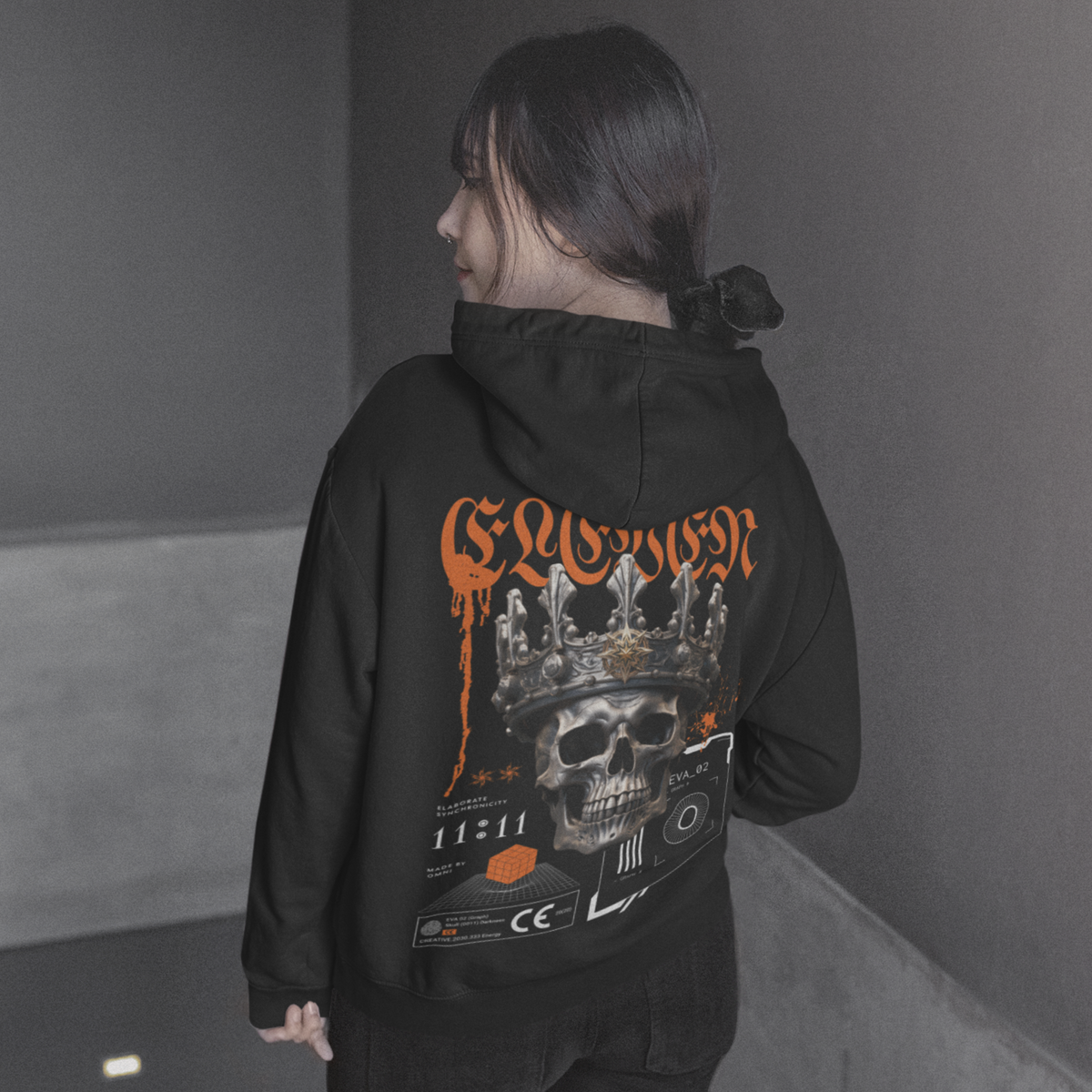 Eleven Eleven Synchronicity 1111 - Oversized Hoodie — product image 8